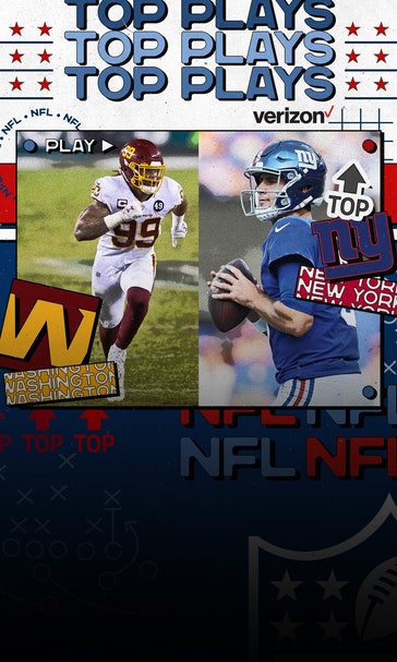 NFL Top Moments: WFT Tops Giants